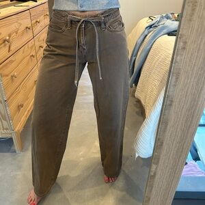Target Brown Wide Leg Pants